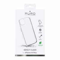 PURO Impact Clear Maciņš iPhone 14 Plus (caurspīdīgs)