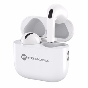 Forcell Core TWS bezvadu austiņas – baltas