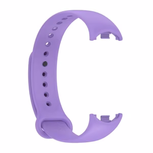 СИЛИКОНОВЫЙ РЕМЕШОК MI BAND 8/M8 (4). ФИОЛЕТОВЫЙ