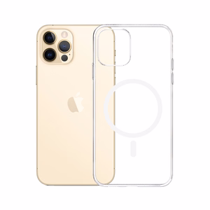 3mk caurspīdīgs magnētiskais viedtālruņa apvalks Apple iPhone 12 Pro Max