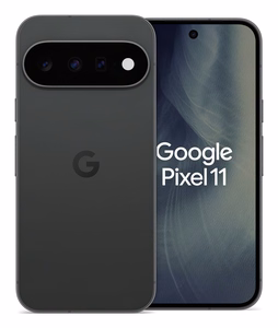 Google Pixel 11 16 cm (6,3") viedtālrunis, Dual SIM, Android 17, 5G, USB Type-C, 12 GB / 256 GB, 4985 mAh, melns