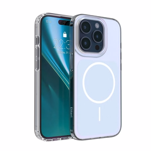 Etteri Hidden Pearl case for iPhone 15 Pro 6,1" light blue