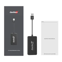 Carlinkit CCPA bezvadu adapteris Apple Carplay/Android Auto (melns)