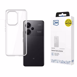 3mk bruņu viedtālruņa apvalks Xiaomi Redmi Note 13 Pro+ - caurspīdīgs