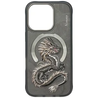 Nimmy Dragon Magnētiskais apvalks iPhone 16 Pro - pelēks
