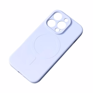 iPhone 16e silikona apvalks ar MagSafe - gaiši zils