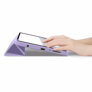 TechProtect SmartCase maciņš Samsung Galaxy Tab A9 / A11 8.7 violets