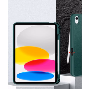 Tech-Protect SC Pen Canvas viedtālruņa apvalks iPad 10.9” 10 / 2022 / 11” 11 / 2025 - zaļš