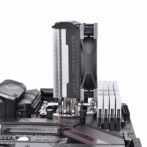 Кулер для процессора Thermaltake Toughair 310, 12 см, чёрно-серебристый