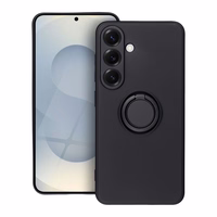 SILIKONA GREDZENS viedtālruņa apvalks SAMSUNG S25 melns