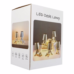 Galda lampa pie gultas GOLD MAN Art Deco sēdoša (versija 5) MLTL