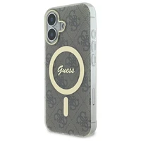 Guess IML 4G MagSafe futrālis iPhone 16 Plus - Brūns