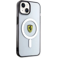Ferrari FEHMP14MURKT iPhone 14 Plus 6.7" caurspīdīgs/caurspīdīgs cietais apvalks Outline Magnētiskais