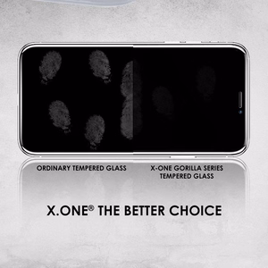 X-ONE pilna pārklājuma īpaši izturīgs matēts aizsargstikls 9H – paredzēts iPhone 17 Air