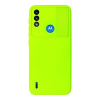 Camshield Soft viedtālruņa apvalks Motorola Moto E7 Power/E7i Power laima krāsas
