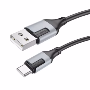 USB cable Borofone BX101 USB-A to USB-C 1.0m black
