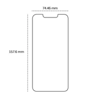 Rūdītais stikls 2,5D iPhone 14 Pro Max