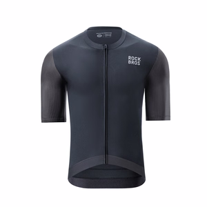 Rockbros 15200025 Short Sleeve Cycling Jersey Size XXL - Black