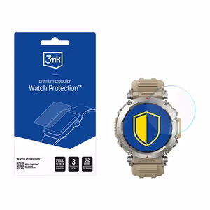 Hibrīda stikls 3mk viedpulksteņa displejam Pulksteņa aizsardzība FlexibleGlass for Amazfit T-Rex Ultra