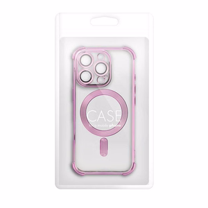 Case for iPhone 17 AIR compatible with Magsafe Antishock Electro purple