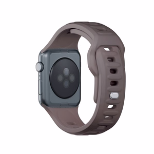 3mk silikona siksniņa Apple Watch, 38/40/41/42 mm, Taupe, mazais izmērs