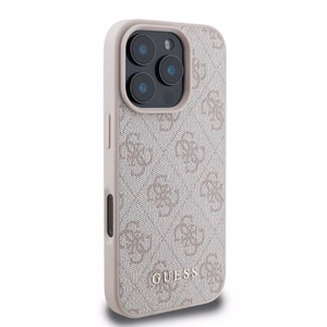 Guess 4G Classic viedtālruņa apvalks iPhone 16 Pro Max - rozā