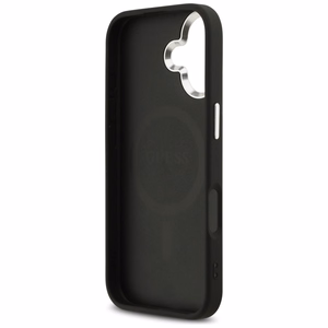 Guess 4G Classic Logo MagSafe maciņš iPhone 17, melns
