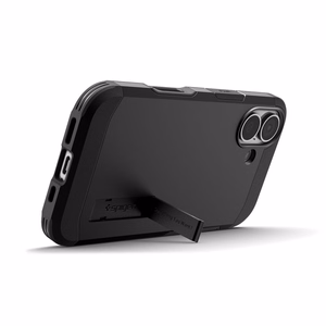 Spigen Tough Armor Mag Чехол совместимый с MagSafe для iPhone 17 чёрный