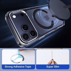 MagSafe Tech-Protect MMP-200 Magnetic Ring for Phone - Black