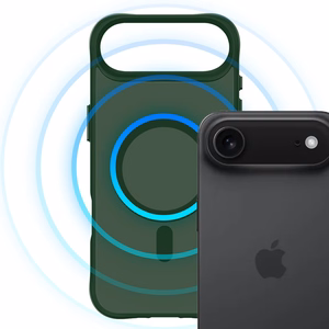 3mk Smoke MagCase maciņš iPhone Air - zaļš