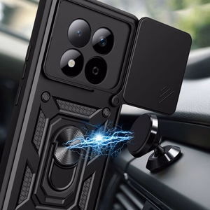 Tech-Protect CamShield Pro korpuss priekš Xiaomi Poco M8 Pro / Redmi Note 15 Pro+ 5G - Melns