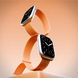 Puro sporta siksniņa Apple Watch 44/45/46/49 mm - Oranžā krāsā