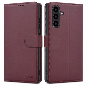 Tech-Protect Wallet чехол для Samsung Galaxy A57 5G бордовый