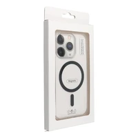 Drop Glue Colorful Ring Mag Cover saderīgs ar MagSafe IPHONE 16 PRO melns