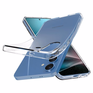 Spigen Liquid Crystal Viedtālruņa apvalks Samsung Galaxy S25+ - caurspīdīgs