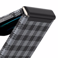 Benks Magnētiskais Armor Vichy Spin Kevlar Viedtālruņa apvalks 1000D (BK48) Samsung Galaxy Z Flip 7 melns