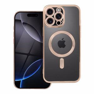 ELECTRO MAG COVER magnētiskais viedtālruņa apvalks, savietojams ar MagSafe, paredzēts IPHONE 16 Pro Max, brūnā krāsā