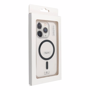 Maciņš Samsung A27 Drop Glue Colorful Ring Mag Cover saderīgs ar MagSafe melns