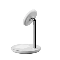 Tech-Protect QI15W-A39 2in1 MagSafe uzlādes stacija - melna