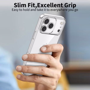 Tech-Protect FlexAir viedtālruņa apvalks iPhone 17 Pro Max - caurspīdīgs