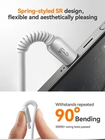 Joyroom S-A51 Cutting-Edge 3A USB-C kabelis 1,2 m pelēks