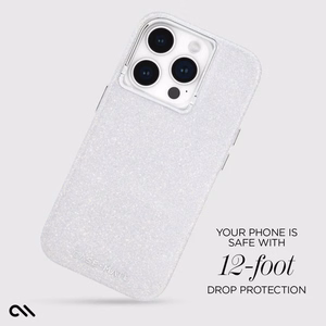 Case-Mate Shimmer MagSafe vāciņš ierīcei iPhone 15 Pro, zaigojošs