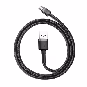 Baseus Cafule Micro USB кабель 2.4A 1 м (серый+чёрный)