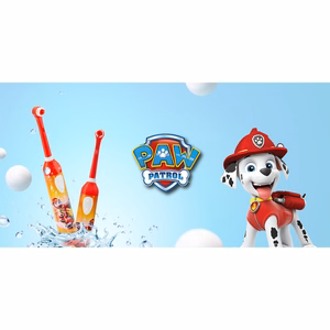 Paw Patrol bērnu oscilējošā zobu birste MOTO sarkana