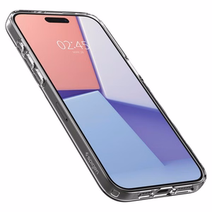 Viedtālruņa apvalks Spigen Crystal Flex iPhone 15 Pro Max - caurspīdīgs (m)