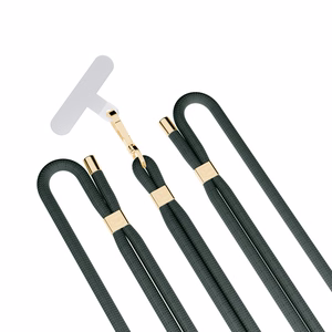 3mk EasyClip Elite tālruņa aukliņa, Evergreen (zelta krāsas furnitūra)