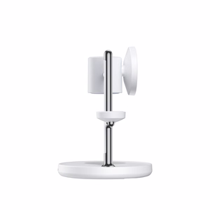 Joyroom JR-W23 Qi2 4-in-1 galda lādētājs ar iebūvētu induktīvo naktslampu - balts