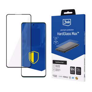 3mk HardGlass Max Black Tempered Glass for Motorola Edge 40 Neo