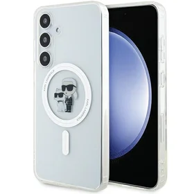 Karl Lagerfeld IML Karl&Choupette MagSafe vāciņš Samsung Galaxy S24 - caurspīdīgs