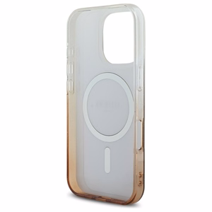 Guess IML Spīdumu gradients Magnētiskais viedtālruņa apvalks iPhone 16 Pro - brūns